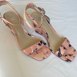 Vince Camuto Pink Wedges - Size 9